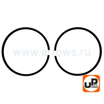 Кольцо поршневое UNITED PARTS 38mm для STIHL MS180/018 компл 2шт (аналог 11300343002)