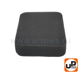 Фильтр воздушный UNITED PARTS для двигателя 173/177/182/188/190/192F, HONDA GX240/270/340/390 (паралоновый) (аналог 17211-899-000)
