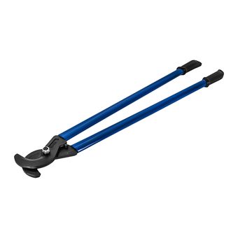 Кабелерез КОБАЛЬТ 910 мм, диаметр реза до 30 мм, площадь сечения до 500 мм2, прорезиненные рукоятки, CR-MO (242-533)