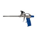 Пистолет для монтажной пены КОБАЛЬТ мет.корп., тефл.покр., мет.адаптер для пены, мет.курок, 2-х кам.ствол, мет.сопло, рег. винт (244-063)