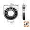 Подшипник коленвала UNITED PARTS 6002-2RSH-CP для STIHL 017/018/MS180 (аналог 95030030312) комплект 2шт