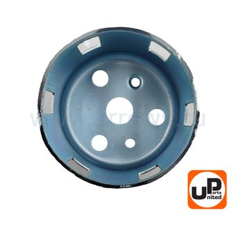 Храповик стартера UNITED PARTS 168/170F ф66 мм, высота 50 мм, (под плоские собачки)