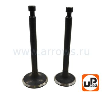 Клапан впускной и выпускной UNITED PARTS для двигателя 173F, 177F, GX270 (впуск Ø30мм, выпуск Ø26мм)