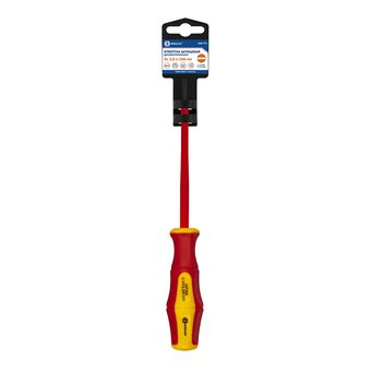 Отвертка диэлектрическая КОБАЛЬТ Ultra Grip SL 3,0 х 100 мм, CR-V, двухкомпонентная рукоятка, подвес (248-771)
