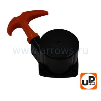 Стартер ручной UNITED PARTS для триммера 26 куб.см Super E-start (с трещеткой) --> 90-1295
