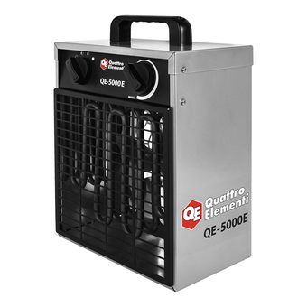 Нагреватель электрический с ТЭН QUATTRO ELEMENTI QЕ- 5000 E (3,0/5,0 кВт, 220В, 400 м3/час) (248-559)