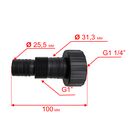 Штуцер QUATTRO ELEMENTI D400/550/750/900/1100 (770-773-023)