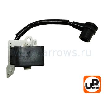 Катушка зажигания (магнето) UNITED PARTS для Husqvarna 137/142 (аналог 5450639-01)
