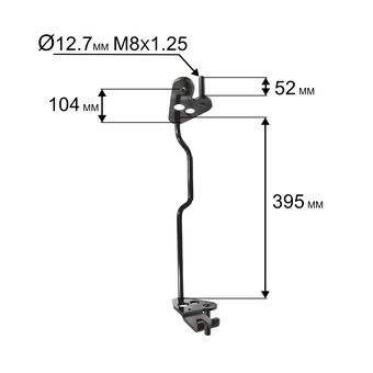 Ось DDE WYZ20 задняя в сборе (2007150)