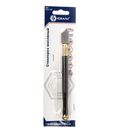 Стеклорез КОБАЛЬТ 1-роликовый, масляный, резка стекла 2 - 8 мм, ресурс 5 000 м, металлическая рукоятка, блистер (911-123)