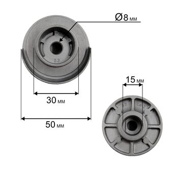 Кривошип QUATTRO ELEMENTI PALERMO 110/125Turbo (242-298-P14)