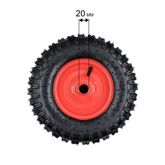 Колесо снегоотбрасывателя DDE ST6562 в сборе 13" (795-538-105)