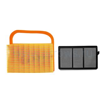 Фильтр воздушный UNITED PARTS для бензореза STIHL TS410/420 набор 2 шт. (основной + предварительный) (аналог 42381404403)