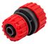 Муфта соединительная QUATTRO ELEMENTI для садового шланга 1/2" - 3/4", пластик