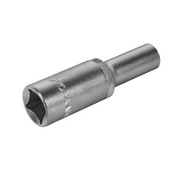Головка торцевая глубокая КОБАЛЬТ 1/2", 8 мм, CR-V, подвес (643-996)