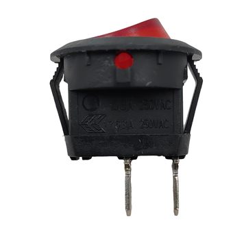 Выключатель клавишный QUATTRO ELEMENTI для компрессора KM0-150 (250В, 10А) (круглый) --> 772-517-006