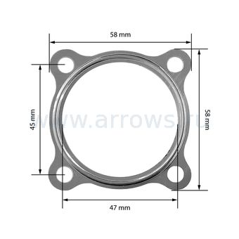 Набор прокладок UNITED PARTS для генератора GG980, DPG1201i (под поршень 47мм)