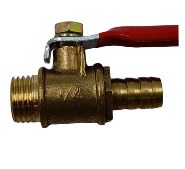 Штуцер DDE VP60-H с краном -> 908-740-068 (A2008007-1)