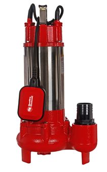 Насос фекальный QUATTRO ELEMENTI Sewage 1200F Ci (1200 Вт, 22000 л/ч, для грязной, 16 м, 21,0 кг) (910-171)