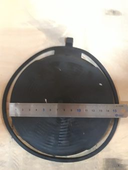 Клапан обратный DDE ф150мм PTR80H (круглый корпус)