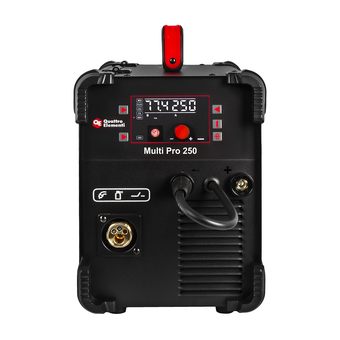 Аппарат полуавтомат. сварки, инвертор QUATTRO ELEMENTI Multi Pro 250 (250A, 3 вида сварки MIG/TIG/MMA, кат. 5кг, дисплей) (920-810)