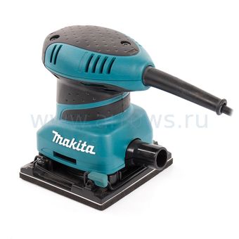 Шлифмашина вибрационная MAKITA BO4556 (200 Вт, 112/102 мм, раб.ход 1,5мм, 1,1кг, коробка) (BO4556)