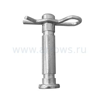 Болт крепления шнека (срезной) UNITED PARTS для снегоотбрасывателя 8х40мм, под шплинт (набор 4шт)
