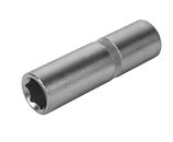 Головка торцевая глубокая КОБАЛЬТ 1/2", 14 мм, CR-V, подвес (644-054)