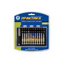 Набор бит ПРАКТИКА "Профи"  35шт, 25 и 50мм, PH, PZ, SL, Hex, Torx, Tri-Wing, держатель 60 (779-004)