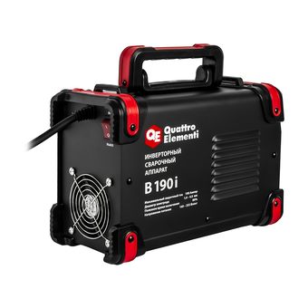 Аппарат электродной сварки QUATTRO ELEMENTI B 190i (190 А, электрод до 4.0 мм, LED дисплей, TIG-Lift) (922-630)