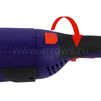 Шлифмашина угловая ПУЛЬСАР УШМ 230-2400 (2400Вт, 230мм, 6500 об/мин, плавн. пуск, 5,5кг)