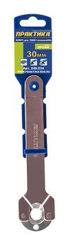Ключ для планшайб ПРАКТИКА 30 мм, для УШМ, плоский + планшайба  (246-234)
