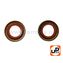 Сальник коленвала UNITED PARTS 26,5х18х4мм, для HUSQVARNA 365, набор 2 шт. (аналог 5032603-01)