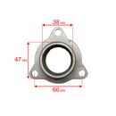 Фланец DDE GP40/PN40 всасывающий (039010101700)