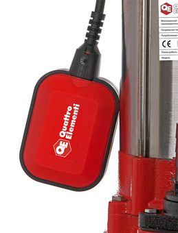 Насос фекальный QUATTRO ELEMENTI Sewage 500F Ci (500 Вт, 20000 л/ч, для грязной, 12 м, 16,0 кг) (910-157)