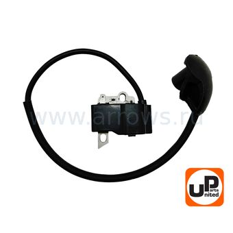 Катушка зажигания (магнето) UNITED PARTS для STIHL FS120/200/250 (старого образца до 2016г) (аналог 41344001312)