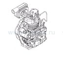Двигатель дизельный Hatz 1B40 ручной старт