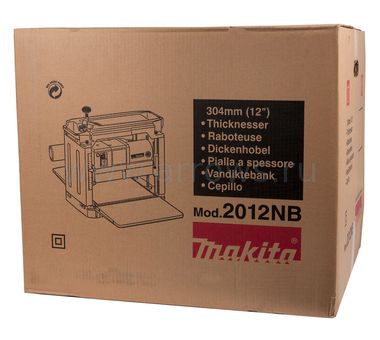 Станок рейсмус MAKITA 2012NB (1650 Вт, 304мм, 3мм, 8500об/мин, 32кг, коробка) (2012NB)