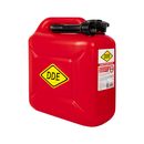 Канистра DDE для ГСМ, 10 л, трубка для заливки