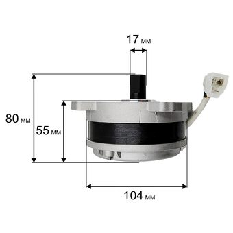 Двигатель эл. постоянного тока DDE LMB3340 BlueTec (909-280-044)