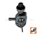 Краник топливный UNITED PARTS М10 выход влево, 168/170F, 173-192F, GX160-390
