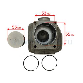 Поршневая группа UNITED PARTS для HUSQVARNA K950, P950, J2095, DDE GS 400-16 (аналог 5061555-06)
