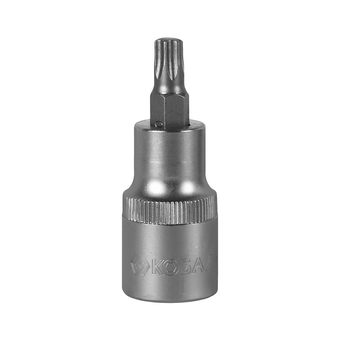 Головка торцевая со вставкой КОБАЛЬТ 1/2", TORX40, CR-V, подвес (924-177)