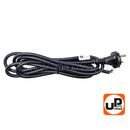 Шнур сетевой UNITED PARTS 2×1,5 мм.кв. - 2,5 м, ПГА-ВП (медь, термоэластопласт ±50С°) (90-0449)