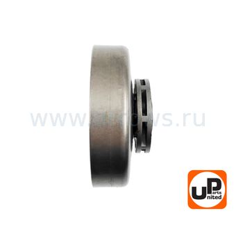 Чашка сцепления UNITED PARTS 3/8"-7 для HUSQVARNA 235/236/240, PART 350/351 с подшипником (аналог 5300470-61, Oregon 106114)