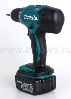 Дрель аккумуляторная безударная MAKITA DDF453RFE (18V, 42Нм, 2акб 3Ач, кейс)