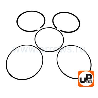 Кольцо поршневое UNITED PARTS Ø90×2,0 мм 190F компл.