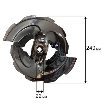 Шнек DDE ST6560L правый (KCM24-01-13)