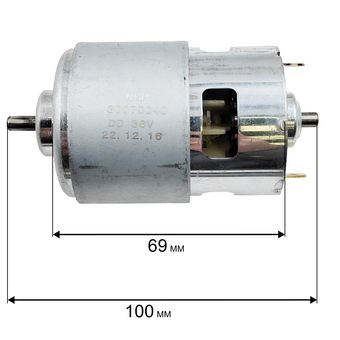 Двигатель эл. постоянного тока DDE HTB 5640 BlueTec  (909-334-027)