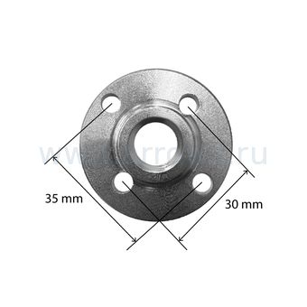 Шайба и гайка (М14) UNITED PARTS комплект для крепления диска УШМ BOSCH, MAKITA